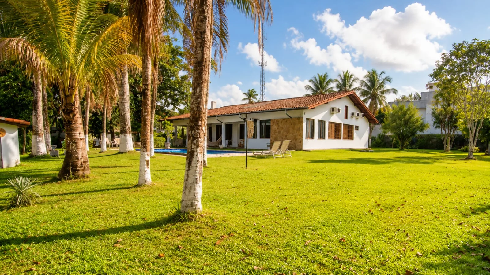 Casa Soul Sol e jardim com espaço para encontros